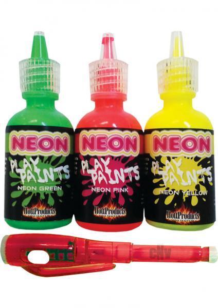 Neon Body Paints 3 Pack