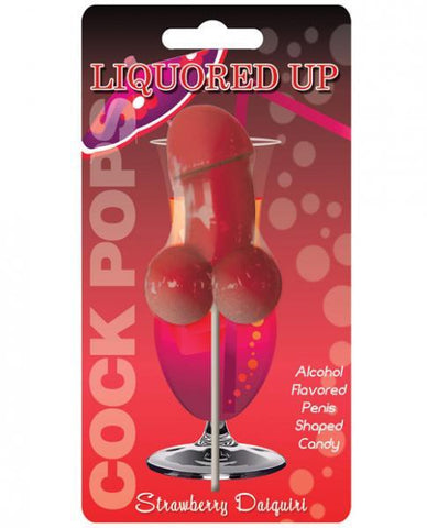 Cock Pop Strawberry Daiquiri Flavor Lollipop