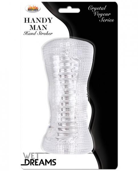 Wet Dreams Handy Man Stroker Clear