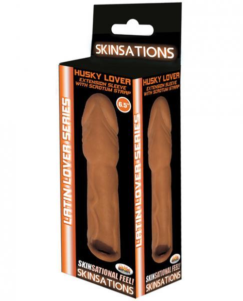 Latin Lover 6.5" Husky Extension Sleeve Scrotum Strap