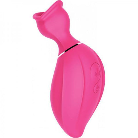 Allure Clitoral Suction Magenta Pink Vibrator