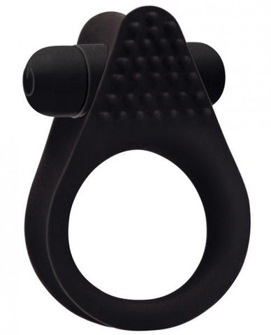 The S Bullet Silicone Ring Black