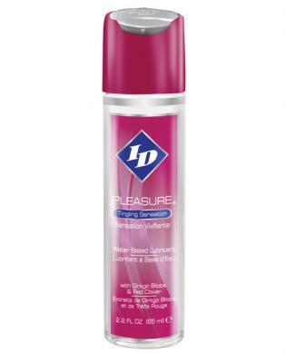 ID pleasure sensual waterbased lubricant - 2.2 oz flip cap bottle