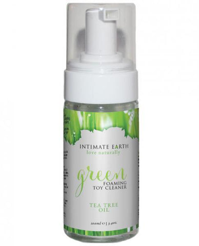 Intimate Earth Green Tea Oil Foaming Toy Cleaner 3.4oz
