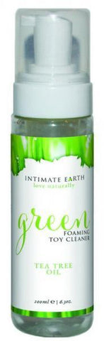 Intimate Earth Green Tea Tree Oil Foaming Toy Cleaner 6.3oz