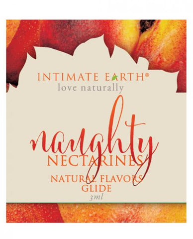 Intimate Earth Naughty Nectarines Glide Foil Pack .10oz