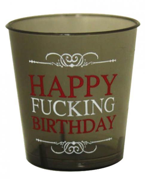 Happy F*cking Birthday Shot Glass Set 12 Pack