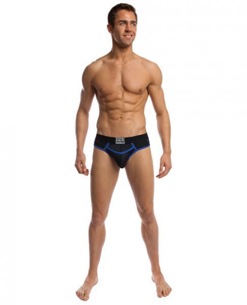 Flex Fit Army Briefs Black-Royal Blue XL