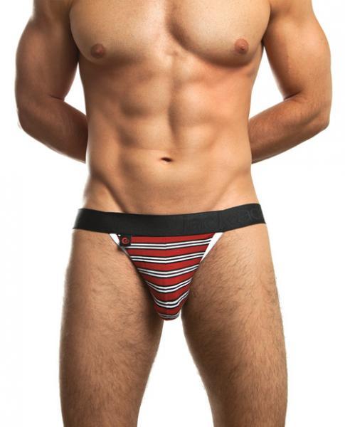 Jack Adams Lux Drift Jockstrap Red Medium