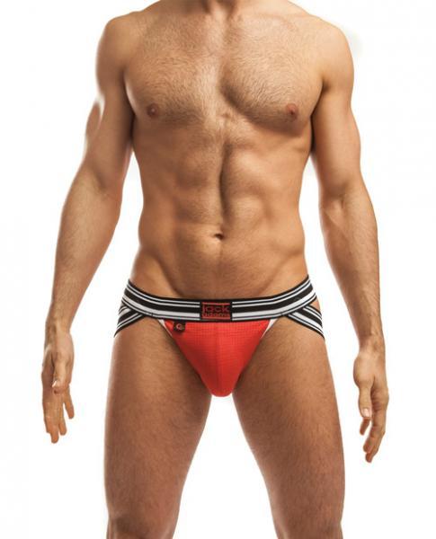 Jack Adams Sport Tek Jock Strap Red XL