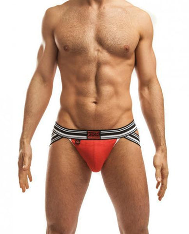 Jack Adams Sport Tek Jock Strap Red XL