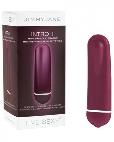 Jimmyjane Live Sexy Intro 1 Mini Travel Vibrator - Purple