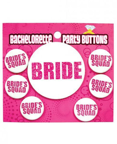 Bachelorette Party Button - Bride Bride's Squad