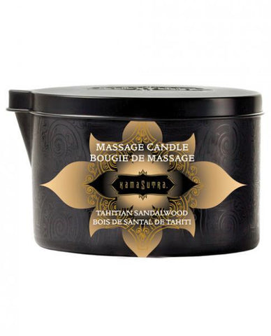 Kama Sutra Massage Candle Tahitian Sandalwood 6oz