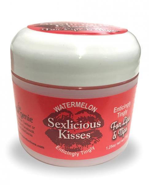 Sexlicious Kisses Body Topping Watermelon 1.25oz Jar
