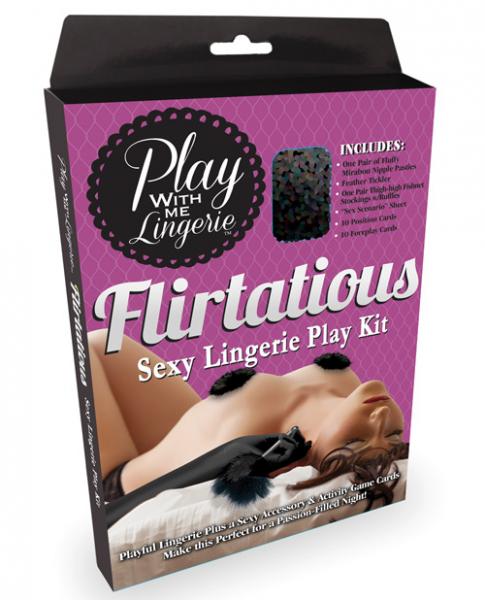Play With Me Flirtatious Lingerie Set Game