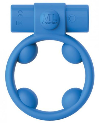 ML Creation Cool Boy Blue Vibrating Ring