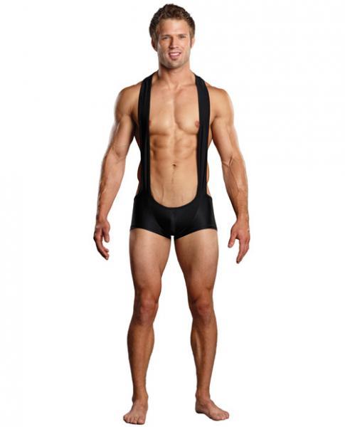 Male Power Sling Short Black L-XL