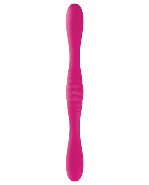 Shi Shi 2fer Dual Massager Pink Vibrator