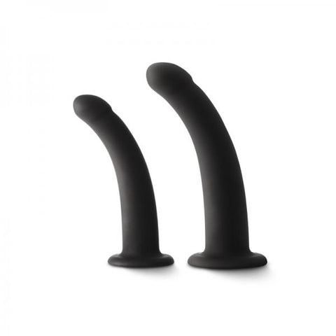 Shi-Shi Sugar-Sugar Dildos Black Set Of 2