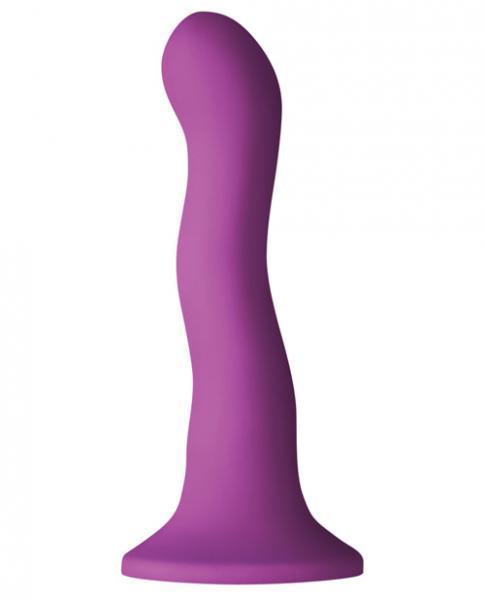 Colours Wave 6 inches Dildo Purple