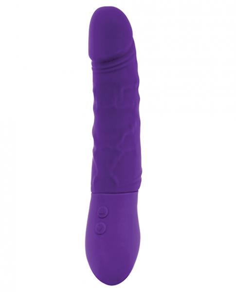 Inya Twister Purple Realistic Vibrating Dildo