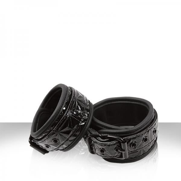 Sinful Black Wrist Cuffs