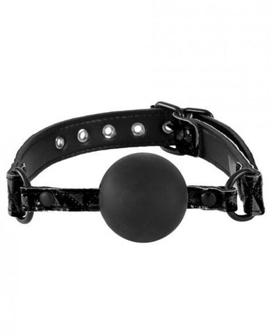 Sinful Soft Silicone Gag O-S Black