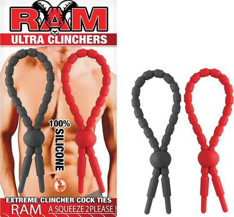 Ram Ultra Clinchers 2 Pack Red, Black