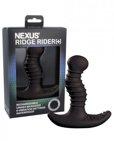 Nexus Ridge Rider Plus Unisex Massager Black