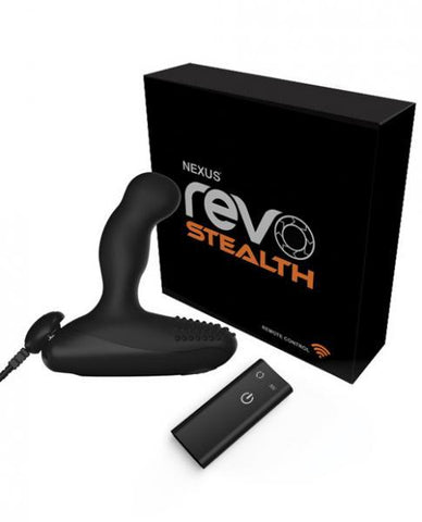 Nexus Revo Stealth Rotating Prostate Massager Black