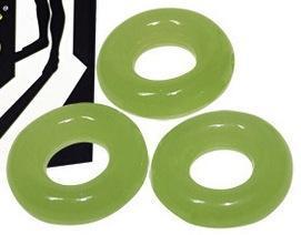 Glow In The Dark Love Rings Pack Of 3