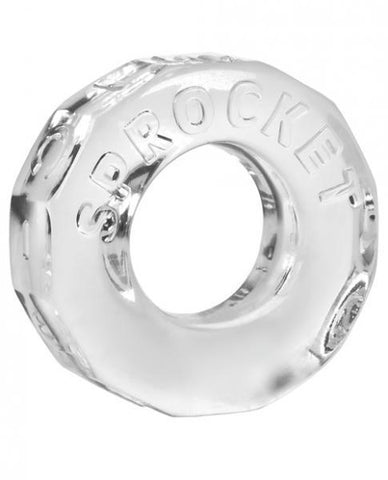 Sprocket Cock Ring Clear