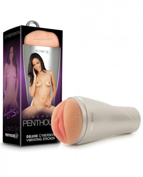 Penthouse Deluxe Cyberskin Vibrating Stroker Layla Sin