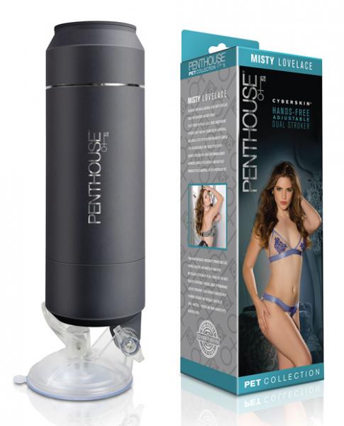 Penthouse Pet Misty Lovelace Hands Free Adjustable Dual Stroker