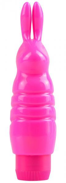 Neon Lil Rabbit Pink Bullet Vibrator