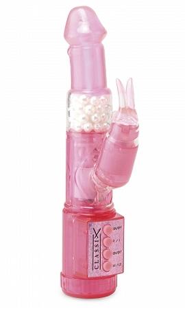 Classix Waterproof Rabbit Pearl Pink Vibrator