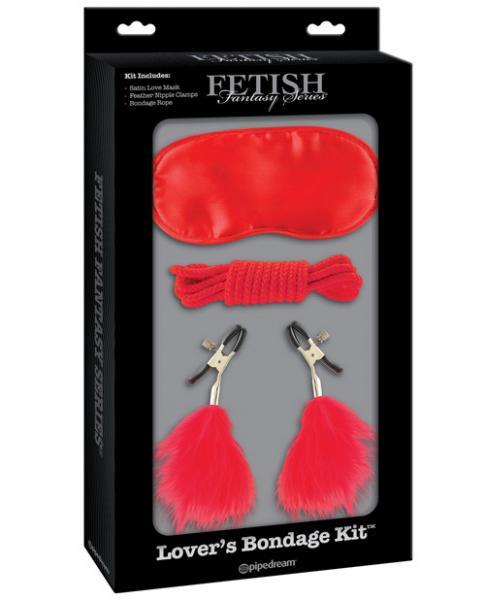 Fetish Fantasy Lover's Bondage Kit Red