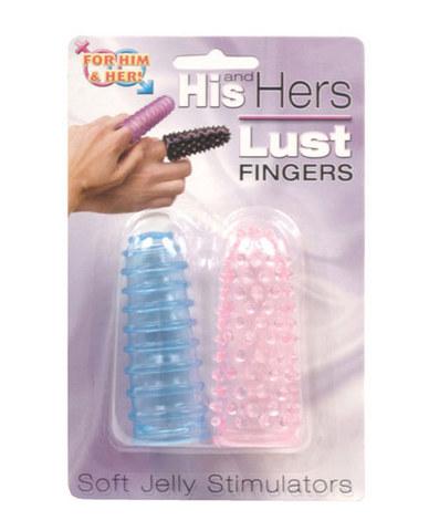 His and Hers Lust Fingers Blue-Pink