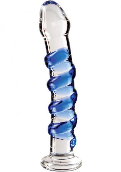 Icicles No 5 Glass Dong 7 Inches Clear