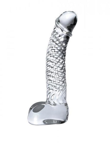 Icicles No 61 Glass Massagers G-Spot Dildo Clear