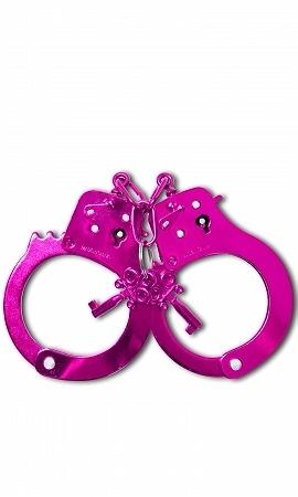 Fetish fantasy series anodized cuffs - pink