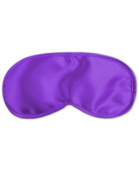 Fetish Fantasy Series Satin Love Mask Purple