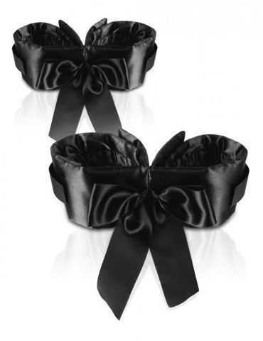 Bowtie Cuffs Wrist and Ankle Black