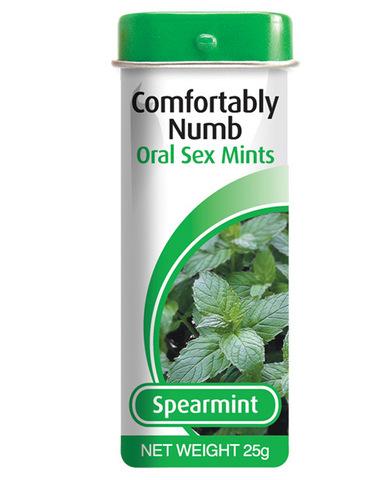 Comfortably numb mints spearmint