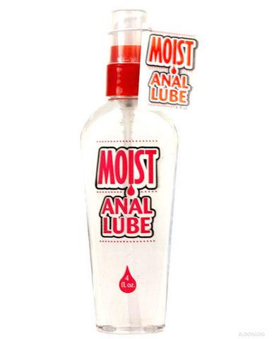 Moist Water Based Anal Lube 4 Ounce Pump