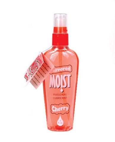 Moist Flavored Water Based Personal Lubricant - Cherry 4 Ounce