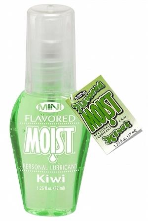 Mini Moist Flavored Lubricant Kiwi 1.25oz