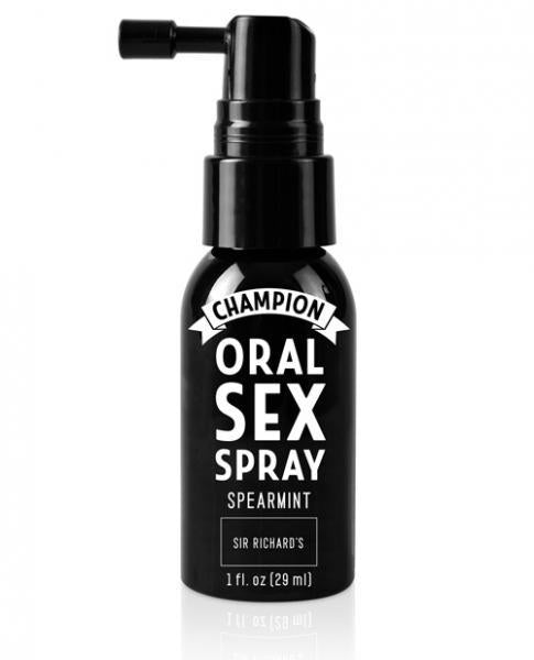 Sir Richard's Champion Oral Sex Spray Spearmint 1oz