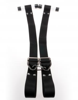 Sir Richard's Command Bondage Door Cuffs Black